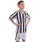 Форма футбольна дитяча з символікою футбольного клубу JUVENTUS домашня 2022 SP-Planeta CO-3758 6-14 років білий-чорний 0