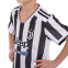 Форма футбольна дитяча з символікою футбольного клубу JUVENTUS домашня 2022 SP-Planeta CO-3758 6-14 років білий-чорний 1