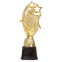 Награда спортивная с местом под жетон SP-Sport STARS 19822 золотой 2