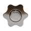 Гриф для штанги стальной хромированный EZ-образный с замками MDbuddy TA-9757-30 длина 1,2м диаметр-30мм хром 5