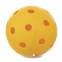 Мяч для флорбола SP-Planeta CLASSIC PK-3384 6,5см цвета в ассортименте 3