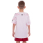 Форма футбольна дитяча з символікою футбольного клубу ARSENAL виїзна 2021 SP-Planeta CO-2488 8-14 років білий-червоний 2
