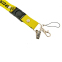 Шнурок для ключів на шию DUNLOP SP-Sport M-4559-20 50см жовтий 0