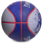 Мяч баскетбольный резиновый SPALDING NBA Sketch 2.0 83677Z №7 синий-серый 1