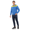 Костюм спортивний кофта на блискавці та штани Joma PHOENIX II 103121-709 4XS-XL синій-жовтий 2