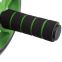 Колесо ролик для пресса двойное SP-Sport FI-1775 черный-зеленый 2