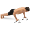 Упори для віджимань 2штуки SP-Sport FI-1776 PUSH-UP BAR 15x25см сірий-жовтий 10