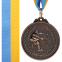 Медаль спортивна зі стрічкою SP-Sport Великий Теніс C-8759 золото срібло бронза 4