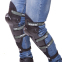 Комплект захисту AXO M-4575 (коліно, гомілка, передпліччя, лікоть) чорний 0