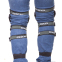 Комплект захисту AXO M-4575 (коліно, гомілка, передпліччя, лікоть) чорний 2