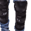 Комплект защиты FOX M-719 (колено, голень, предплечье, локоть) черный 1