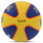 Мяч баскетбольный резиновый SPALDING TF-33 84352Y №6 синий-желтый 2