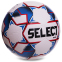 М'яч футбольний SELECT BRILLANT SUPER FB-0550 №5 PVC клеєний білий-синій 0