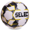 М'яч футбольний SELECT Viking NFHS FB-0552 №5 PVC клеєний білий-чорний-жовтий 0