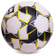 М'яч футбольний SELECT Viking NFHS FB-0552 №5 PVC клеєний білий-чорний-жовтий 1