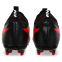 Бутси футбольні ZOOM 220909-2 розмір 40-45 чорний-білий-червоний 5