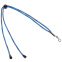 Шнурок-ремешок для свистка с карабином BREAKAWAY LANYARDS FOX40-100 40см цвета в ассортименте 8