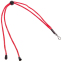 Шнурок-ремешок для свистка с карабином BREAKAWAY LANYARDS FOX40-100 40см цвета в ассортименте 12