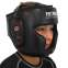 Шлем боксерский с полной защитой кожаный FISTRAGE VL-4157 S-XL цвета в ассортименте 18