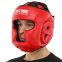 Шлем боксерский с полной защитой кожаный FISTRAGE VL-4157 S-XL цвета в ассортименте 30