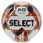 М'яч футбольний SELECT FLASH TURF FIFA BASIC V23 FLASH-TURF-WOR №4 білий помаранчевий 0