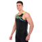 Майка спортивна чоловіча Joma ELITE X 103102-121 2XS-2XL чорний-салатовий 2
