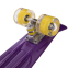 Скейтборд Пенни Penny LED WHEELS SP-Sport SK-5672-3 фиолетовый-желтый 1