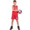 Форма баскетбольна дитяча NB-Sport NBA SIXERS 25 BA-0904 M-2XL червоний-синій 4
