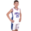 Форма баскетбольная детская NB-Sport NBA PHILA 25 BA-0927 M-2XL цвета в ассортименте 0