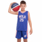 Форма баскетбольная детская NB-Sport NBA PHILA 25 BA-0927 M-2XL цвета в ассортименте 5