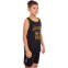 Форма баскетбольна дитяча NB-Sport NBA LAKERS 23 BA-0928 M-2XL чорний-жовтий 1