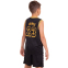 Форма баскетбольна дитяча NB-Sport NBA LAKERS 23 BA-0928 M-2XL чорний-жовтий 2