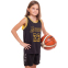 Форма баскетбольна дитяча NB-Sport NBA LAKERS 23 BA-0928 M-2XL чорний-жовтий 5