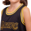 Форма баскетбольная детская NB-Sport NBA LAKERS 23 BA-0928 M-2XL черный-желтый 6
