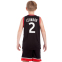 Форма баскетбольна дитяча NB-Sport NBA RAPTORS 2 BA-0969 M-2XL чорний-червоний 0
