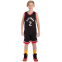 Форма баскетбольная детская NB-Sport NBA RAPTORS 2 BA-0969 M-2XL черный-красный 3
