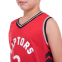 Форма баскетбольна дитяча NB-Sport NBA RAPTORS 2 BA-0970 M-2XL червоний-чорний 5