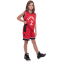 Форма баскетбольная детская NB-Sport NBA RAPTORS 2 BA-0970 M-2XL красный-черный 8
