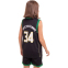 Форма баскетбольна дитяча NB-Sport NBA 34 BA-0972 M-2XL чорний-зелений 1