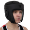 Шлем боксерский открытый кожаный FLEX FISTRAGE VL-8480-FLEX  S-L черный 6