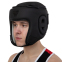 Шлем боксерский открытый кожаный FLEX FISTRAGE VL-8480-FLEX  S-L черный 8