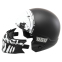 Мотошлем интеграл (full face) VGV MT-3304 M-L черный-белый 8