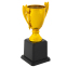 Кубок спортивний нагородний SP-Sport Simple XG007 висота 19см кольори в асортименті 1