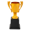 Кубок спортивний нагородний SP-Sport Simple XG007 висота 19см кольори в асортименті 6