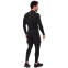 Компрессионные штаны тайтсы с шортами 2в1 LIDONG LD-0565 рост M-3XL черный 11