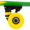 Пенні борд Penny Board круїзер пластиковий 22" FISH COLOR SK-402-11 салатовий-жовтий-червоний 5