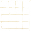 Сітка на ворота футбольні аматорська вузлова SP-Planeta Економ-Диагональ SO-5293 7,32x2,44x1,5м 2шт помаранчевий 1