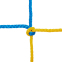 Сетка для Мини-футбола и Гандбола SP-Planeta Элит SO-5288 2x3x0,6м 2шт синий-желтый 2