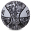 Мяч баскетбольный резиновый №7 SPALDING 84375Y GRAFFITI белый-черный 2