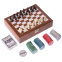 Набір настільних ігор 2 в 1 SP-Sport W2518B шахи, покер 5